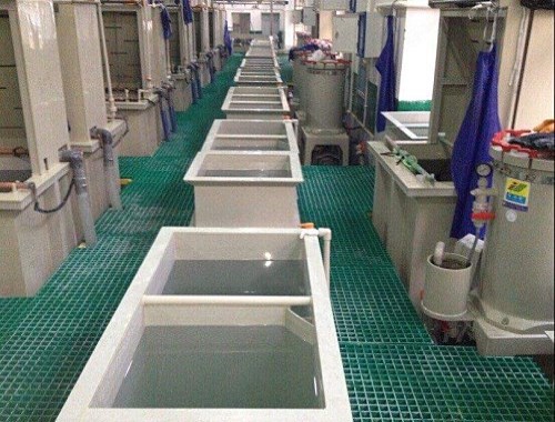 郑州工厂车间玻璃钢格栅案例