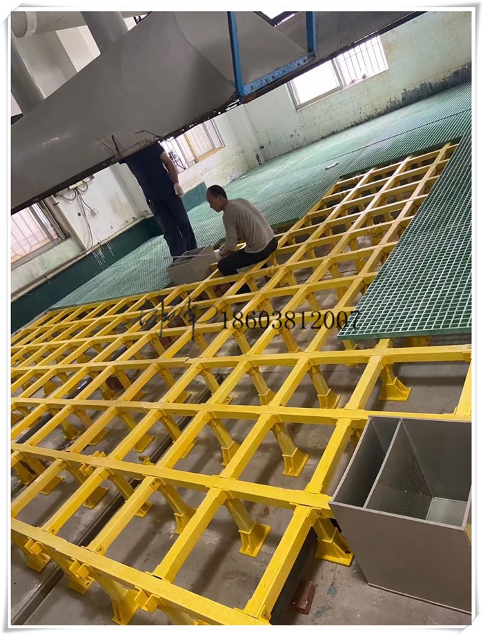 食品仓储南宁地区玻璃钢格栅平台