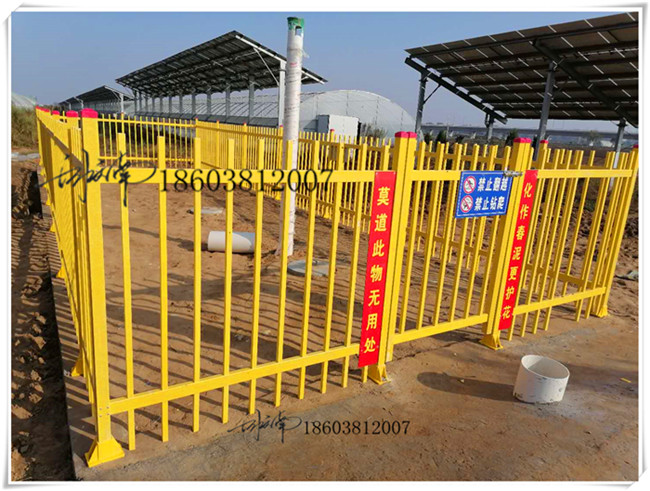 100立方庆阳地区玻璃钢化粪池安装庆阳地区玻璃钢护栏整体效果